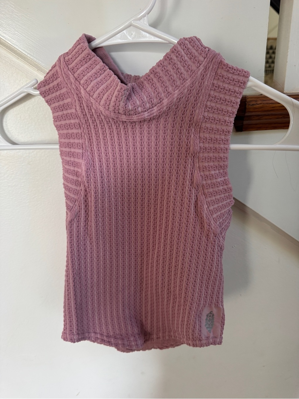 Free People Movement Racerback Mauve Pink Tank Top, Size S